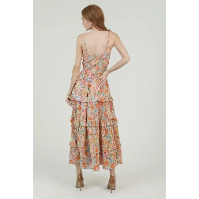 Angie Tiered Maxi Twist Front(C4G08)