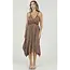 Angie Bodice Hanky Hem Dress (C4B17)