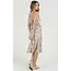 Angie V-neck Dress w/ Side Slits and Lace Details (C4K61)