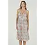 Angie V-neck Dress w/ Side Slits and Lace Details (C4K61)