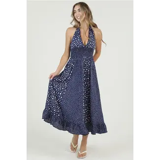 Angie Angie Halter Maxi Dress (C4M21)