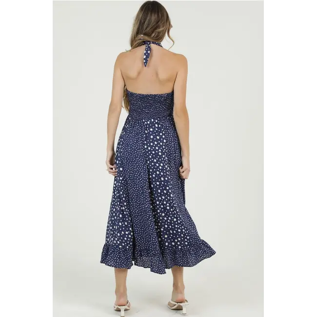 Angie Halter Maxi Dress (C4M21)