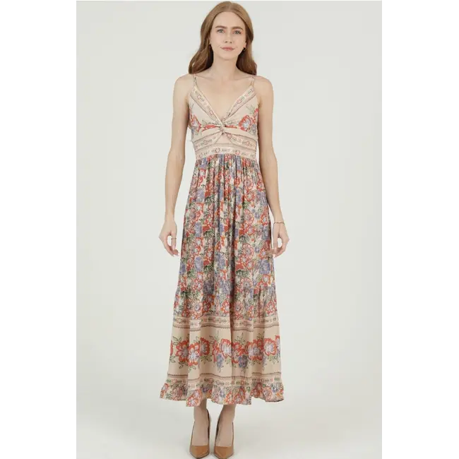Angie Peek-A-Boo Maxi Dress (F4F50)