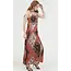 Angie Lace Up Back Maxi Dress (H4738)