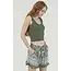 Drawstring Short w Ruffle Trim on Hem (BS959)