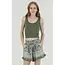 Drawstring Short w Ruffle Trim on Hem (BS959)