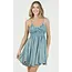 Angie Surplus Smock Waist Dress(C4C86)