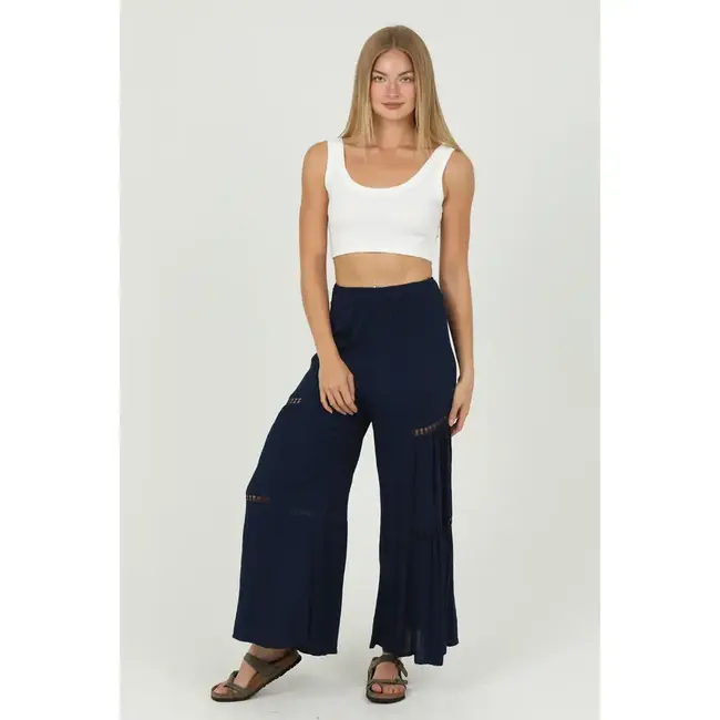 Angie Palazzo Pant/lace(25R84)