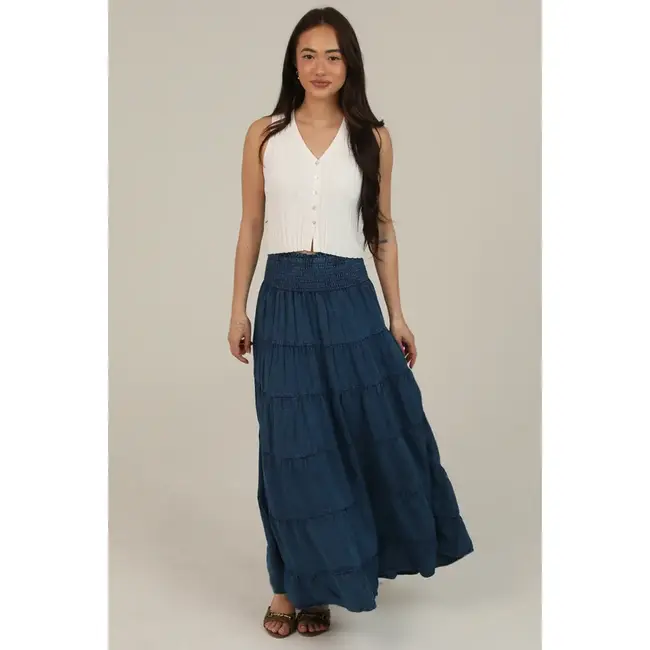 Angie Tiered Skirt Smock Waist (26P57)