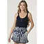 Angie Drawstring Short With Ruffle Trim on Hem (BS959)