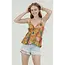 Angie V-Neck Lace Trim Tank(C2C99)