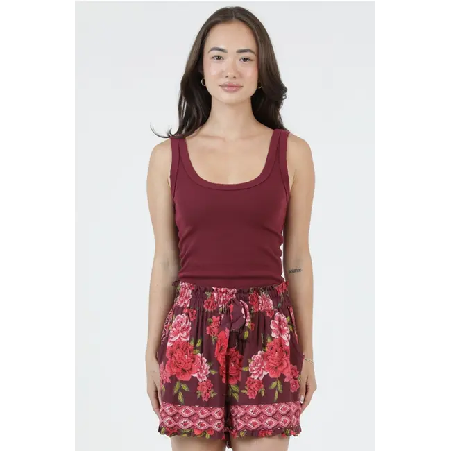 Angie Self Belt Shorts (25Q77)