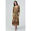 Angie LS Maxi Dress With Smoked Waist (C4M57)