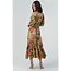 Angie LS Maxi Dress With Smoked Waist (C4M57)