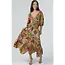 Angie LS Maxi Dress With Smoked Waist (C4M57)