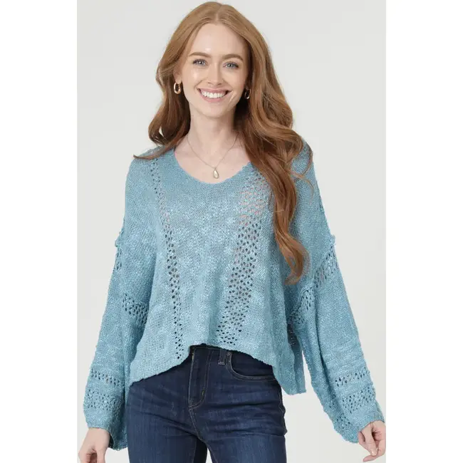 Angie Crop Pullover (XHE55)