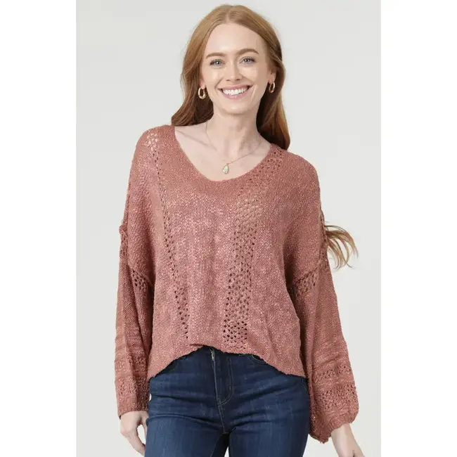 Angie Crop Pullover (XHE55)