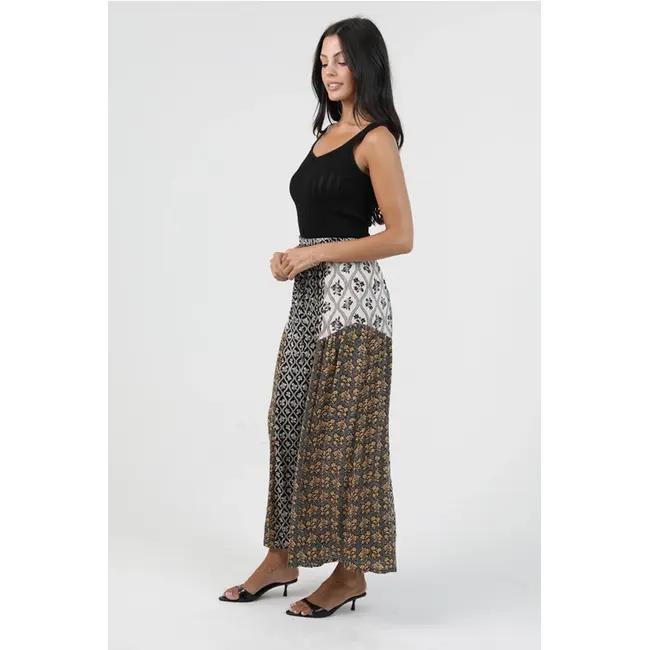 Angie Self Tie Wide Leg Pant (B3726)