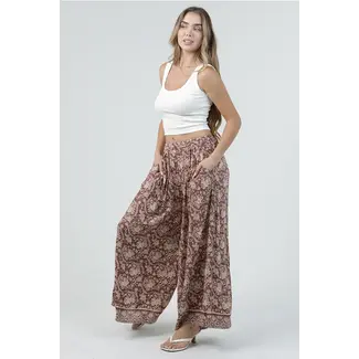 Angie Angie Straight Leg Pant W/ Pockets (B3682)