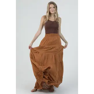 Angie Angie Tiered Skirt Smock Waist (26P57)