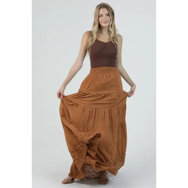 Angie Tiered Skirt Smock Waist (26P57)