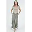 Angie Cinched Side Leg Wide Pants (B3710)
