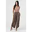 Angie Cinched Side Leg Wide Pants (B3710)