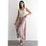 Angie Smoked Waist Asymetrical Skirt (B6B52)