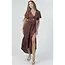 Angie Deep V Maxi Dress With Cutout (C4795)
