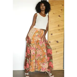 Angie Angie Self Tie Wide Leg Pant (B3726)