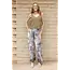 Angie Bttn Close Pant w/Pockets(H3525)