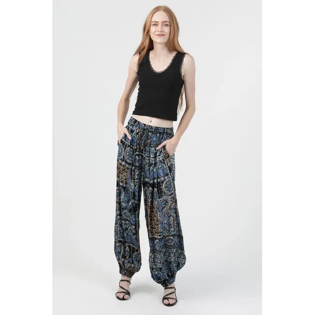Angie Tie Front Jogger (B3845)