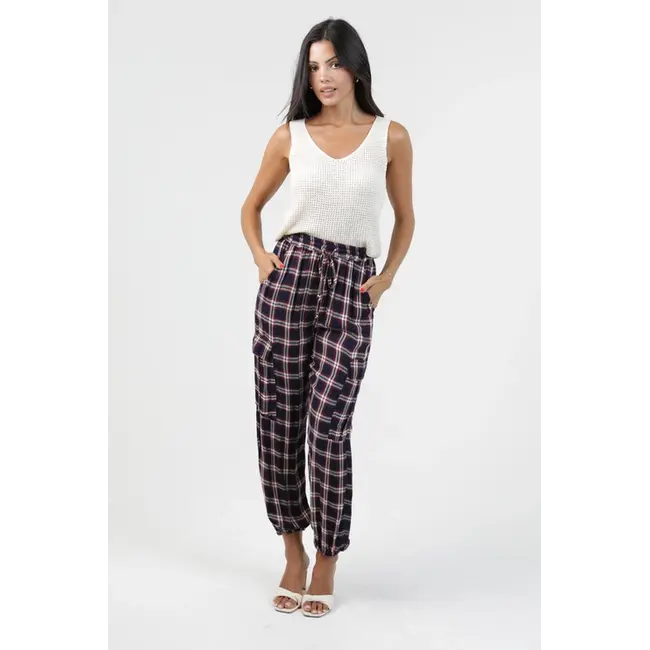 Angie Acid Wash Cargo Pant (B3847)