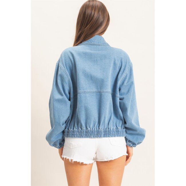 HYFVE Enzyme Wash Denim Jacket (HF26C924)
