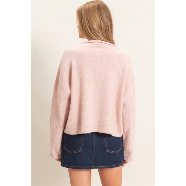 HYFVE Button-Up Collared Sweater Cardigan (HF26E039)