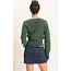 Double Zero Wrap V-Neck Sweater (DZ26E948)