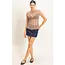 HYFVE Lace Cap Sleeve Top  (HF26E672)