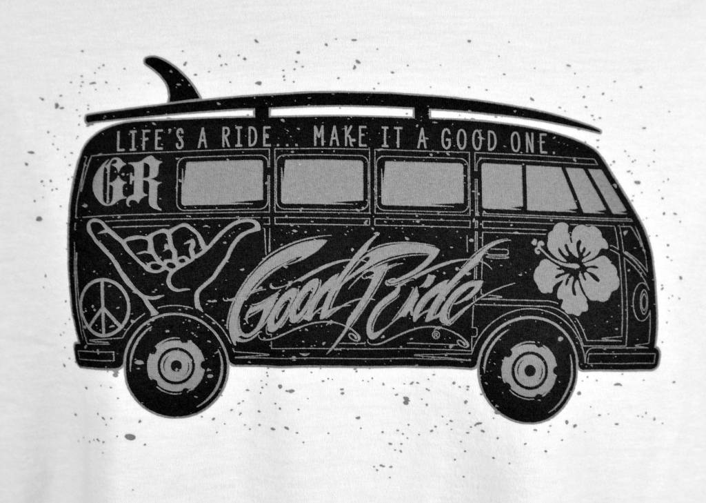 life is good vw bus shirt