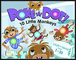 Melissa & Doug POKE-A-DOT: 10 Little Monkeys