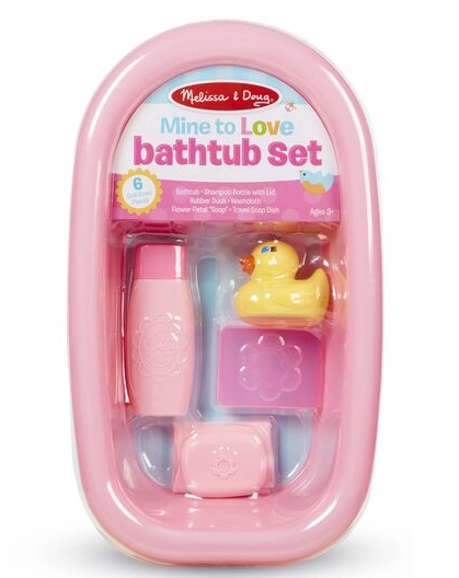 baby doll bathtub set