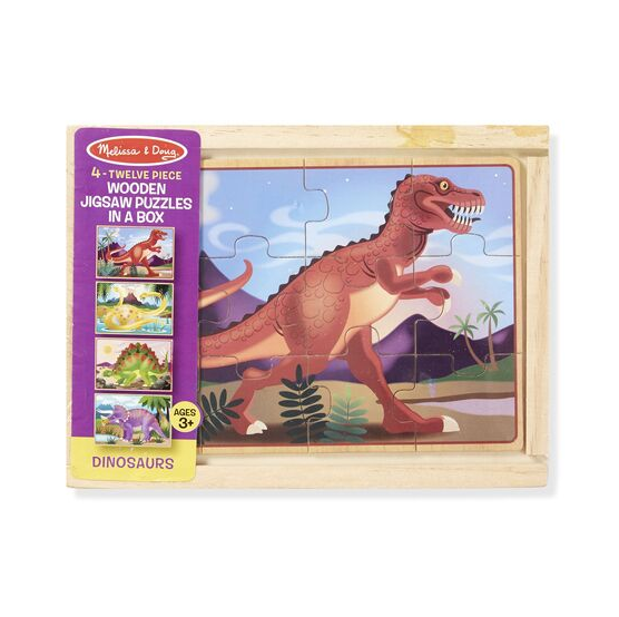 Puzzles In A Box- Dinosaurs