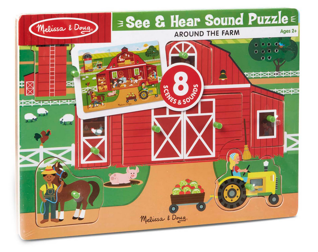 Melissa & Doug Around the Farm Sound Puzzle