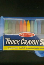 Melissa & Doug Truck Crayon Set - 12 Colors