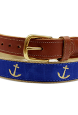 Blue Nautical Anchor / Belt