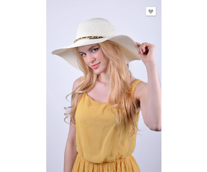 ivory floppy hat