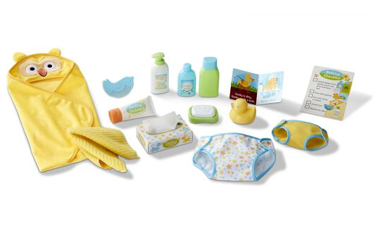 Mine to Love Changing and Bathtime play set