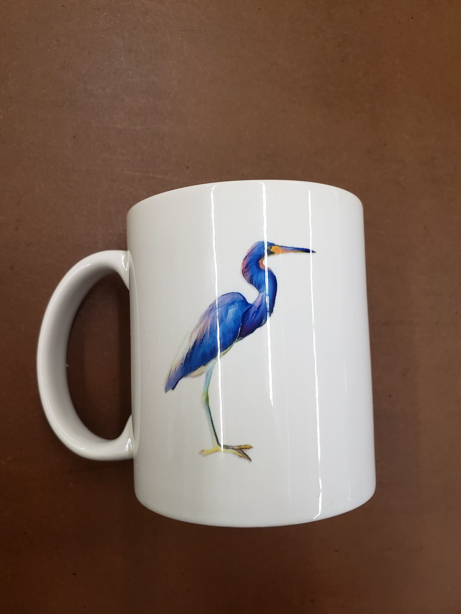 Mug - Blue Heron Watercolor