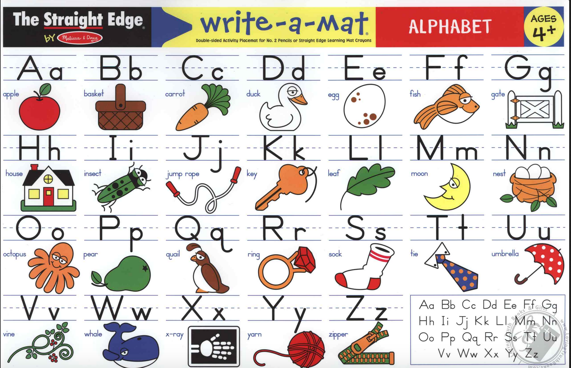 Alphabet Write a Mat