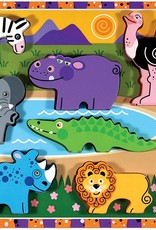 Melissa & Doug Chunky Puzzle- Safari