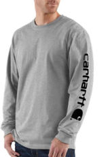 Carhartt K231 - Loose Fit Long Sleeve Logo T-Shirt